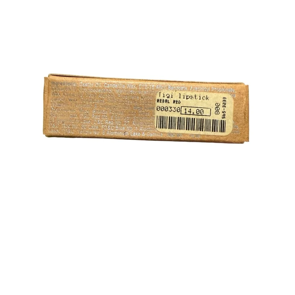 TIGI‎ Stay On LipStick Rebel Red discontinued RARE find